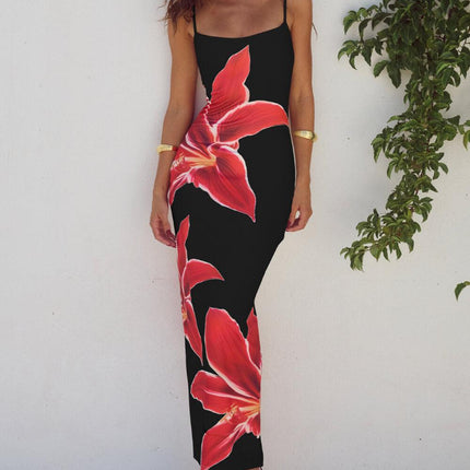 Women's Maxi Dress Floral Print