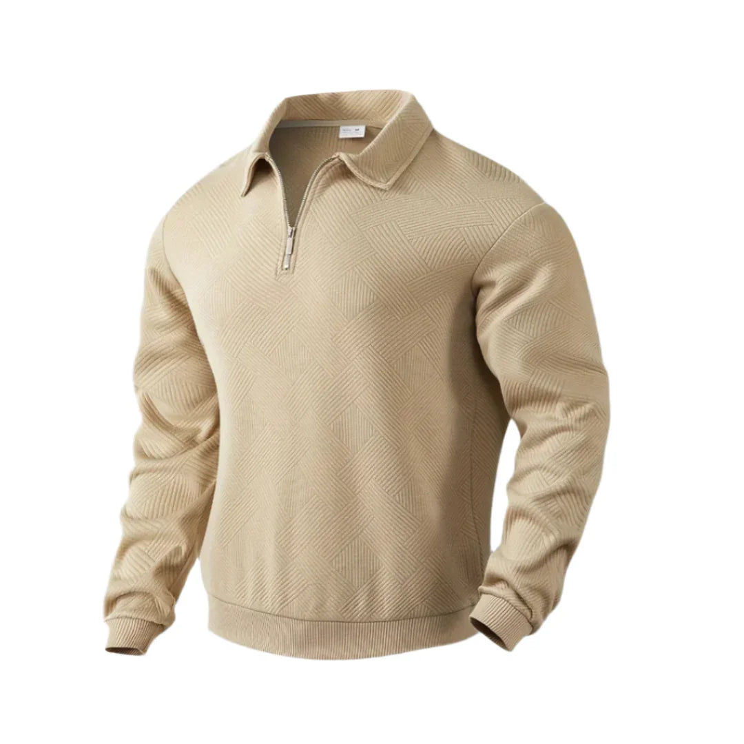 Men's Knit Quarter Zip Jumper