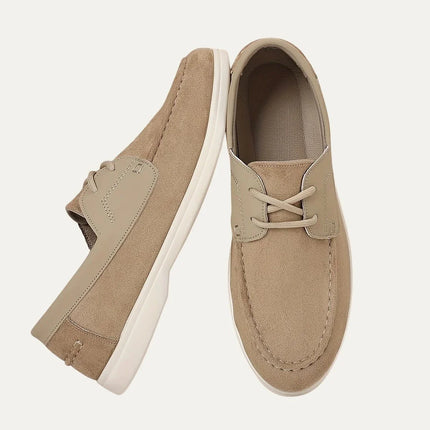 Men's Orthopedic Lace-Up Loafers Leather