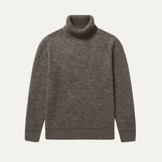 Men's Turtleneck Sweater Merino Wool