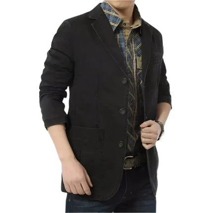 Men's Vintage Jacket Wool Blend