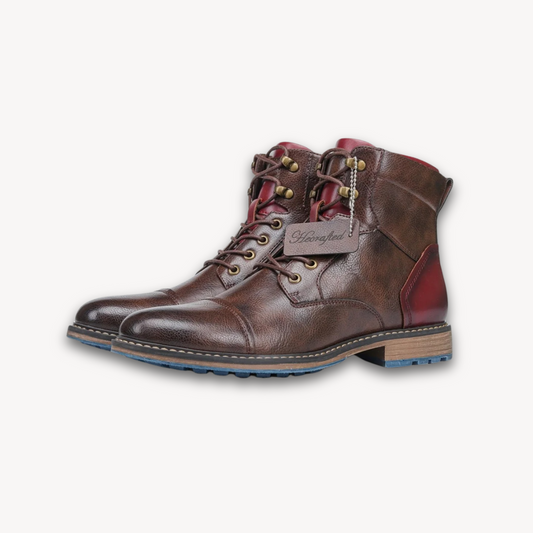 Men's Ankle Boots Leather Casual Fashion