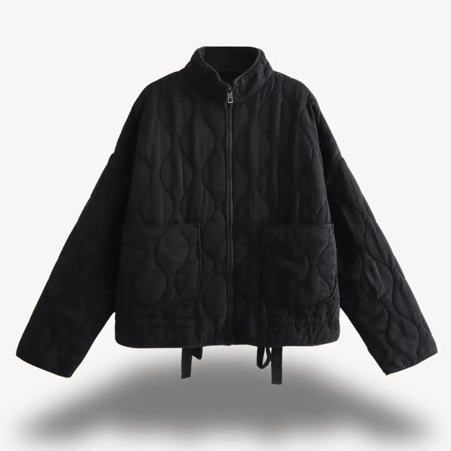 Women's Quilted Jacket Stylish Outerwear