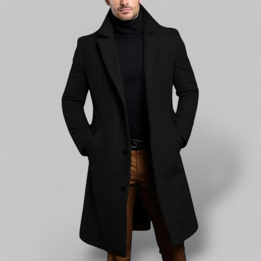 Men's Winter Coat Wool Blend