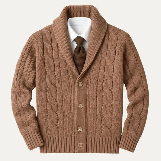 Men's Knitted Cardigan Sweater