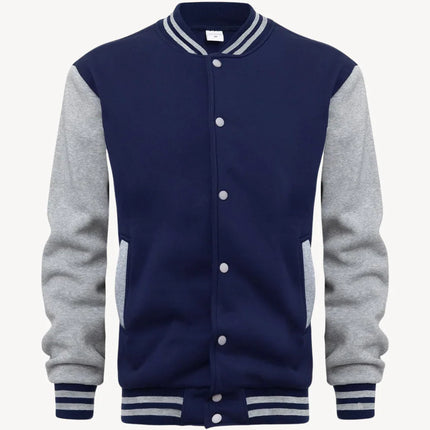 Men's Baseball Jacket Cotton Blend