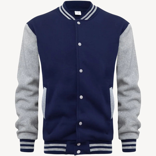 Men's Baseball Jacket Cotton Blend