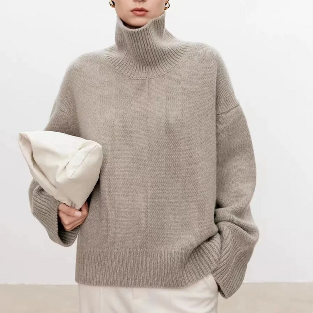 Women's Turtleneck Sweater Wool