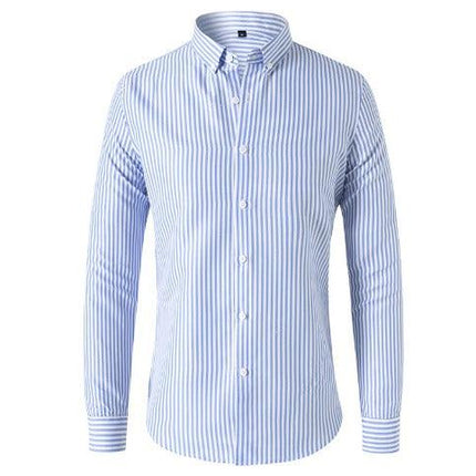 Men's Striped Shirt Cotton