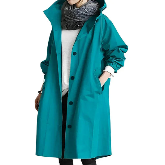 Women's Waterproof Rain Jacket with Hood