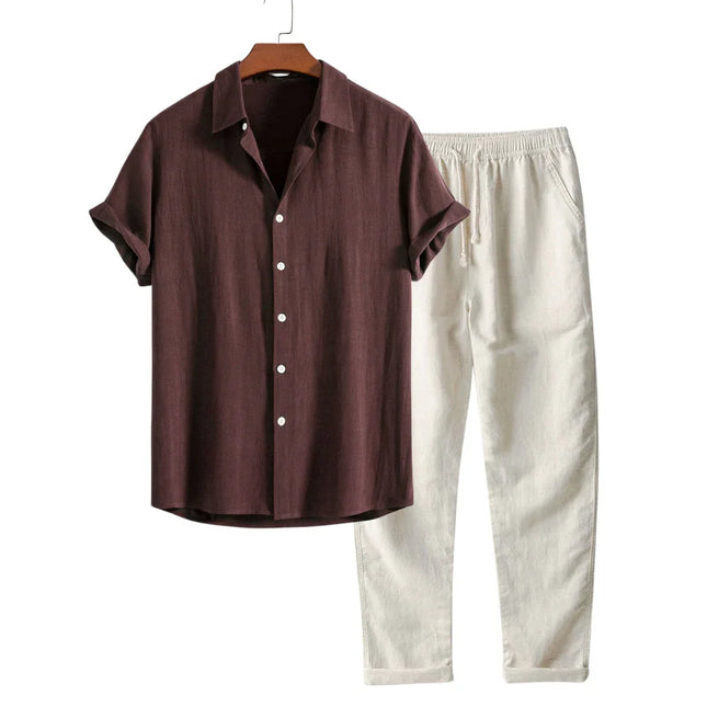 Men's Linen Summer Set