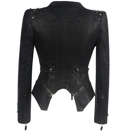 Women's Leather Gothic Jacket