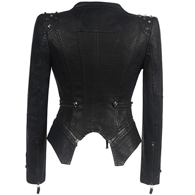 Women's Leather Gothic Jacket
