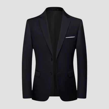Men's Blazer Two-Button Suit Jacket