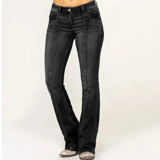 Women's Flared Denim Jeans