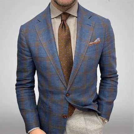 Men's Linen Blazer Stylish