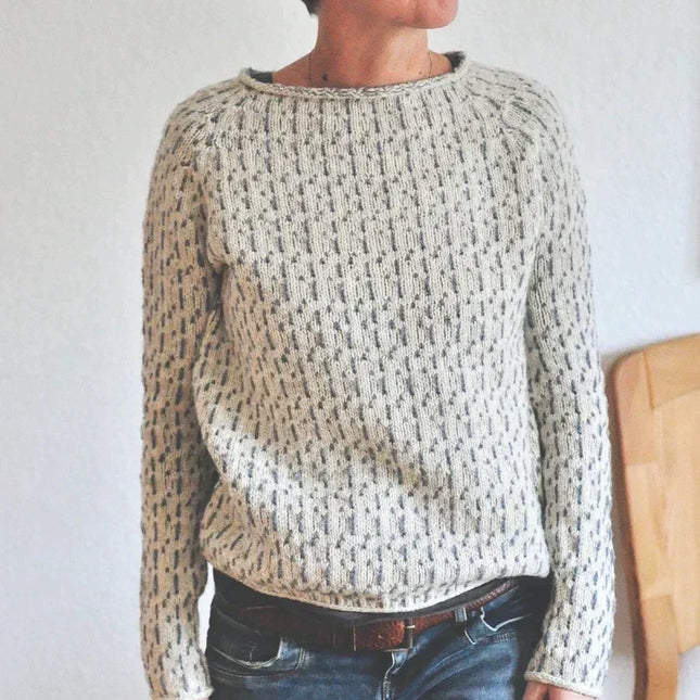 Women's Elegant Sweater Round Neck