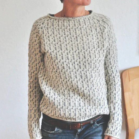 Women's Elegant Sweater Round Neck