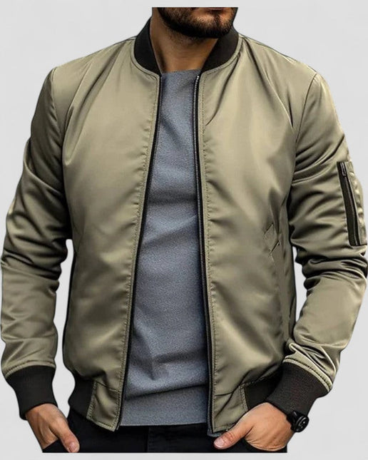 Men’s Casual Lightweight Bomber Jacket