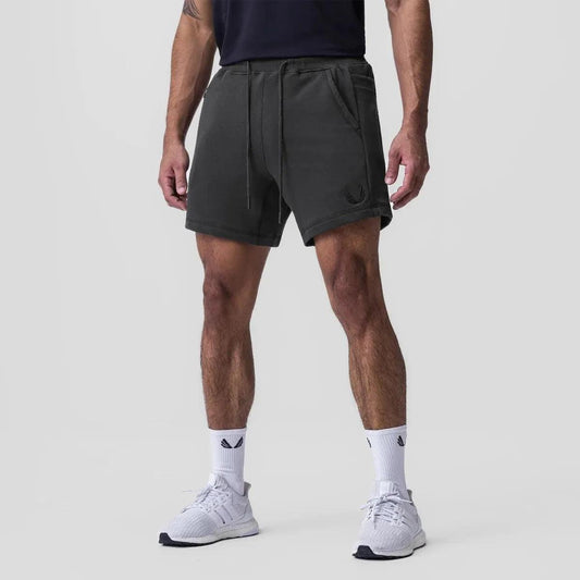 Men's Athletic Shorts Breathable Fabric Elastic Waistband