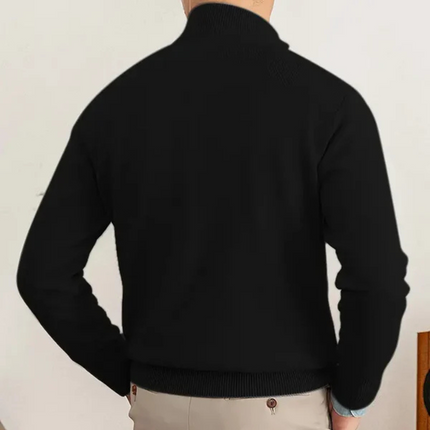 Men's Half-Zip Sweater Cotton