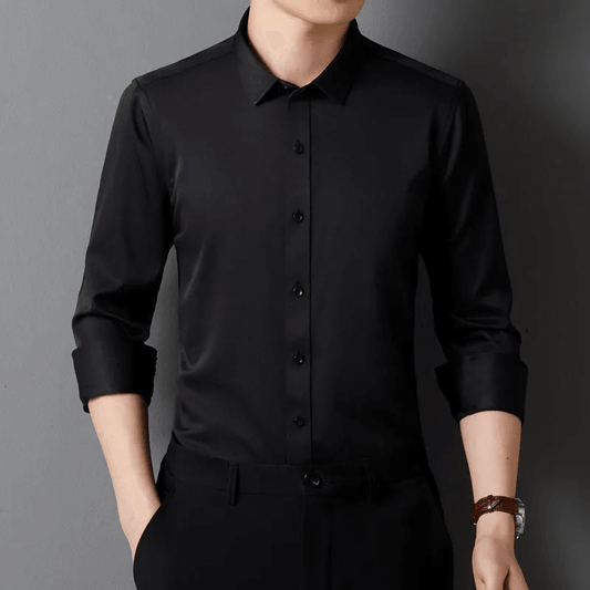 Men's Slim Fit Formal Shirt Long Sleeve