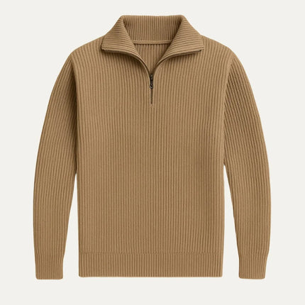 Men's Quarter Zip Jumper Merino Wool