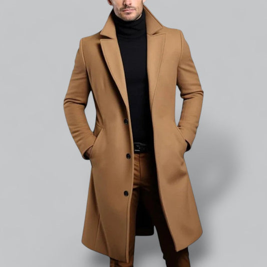 Men's Winter Coat Wool Blend