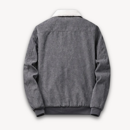 Men's Sherpa Lined Corduroy Jacket
