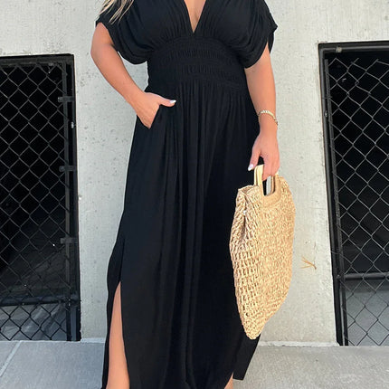 Women's Summer Maxi Dress - Sleeveless Flowy Casual Dress
