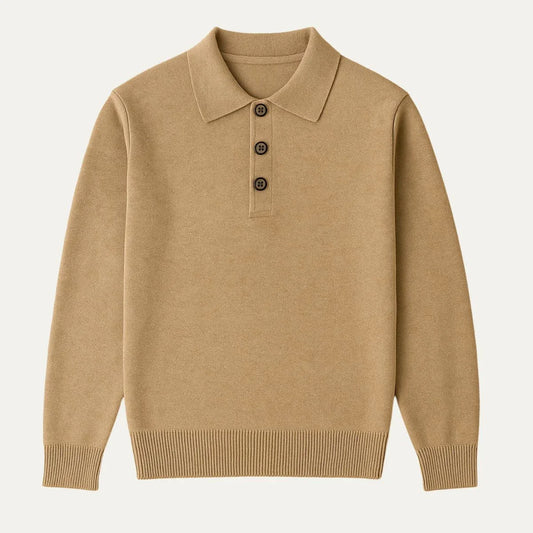Men's Cashmere Polo Shirt