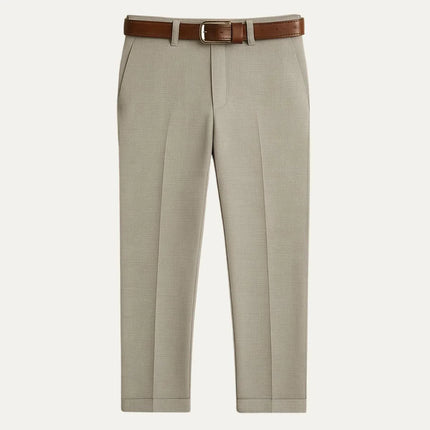 Men's Business Trousers Wool Blend