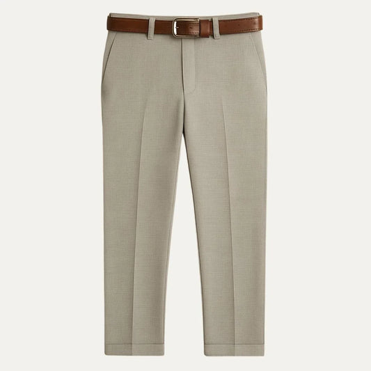Men's Business Trousers Wool Blend