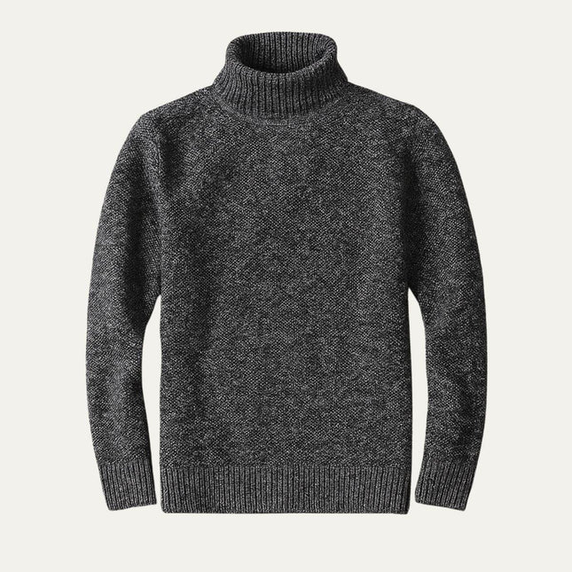 Men's Turtleneck Sweater Merino Wool