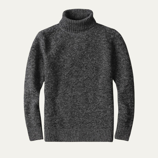 Men's Turtleneck Sweater Merino Wool