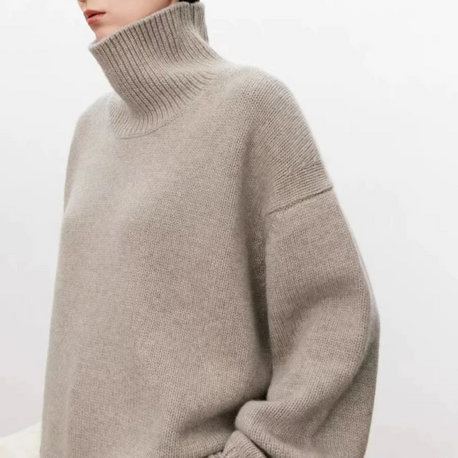 Women's Turtleneck Sweater Wool