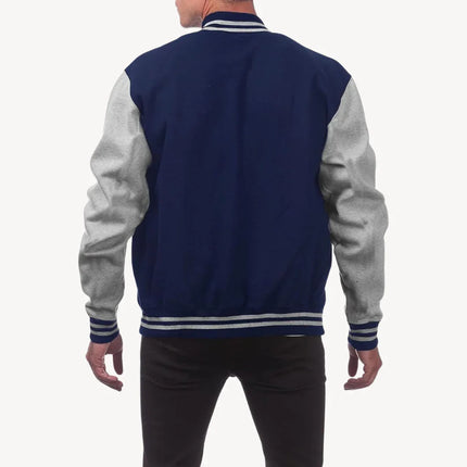 Men's Baseball Jacket Cotton Blend