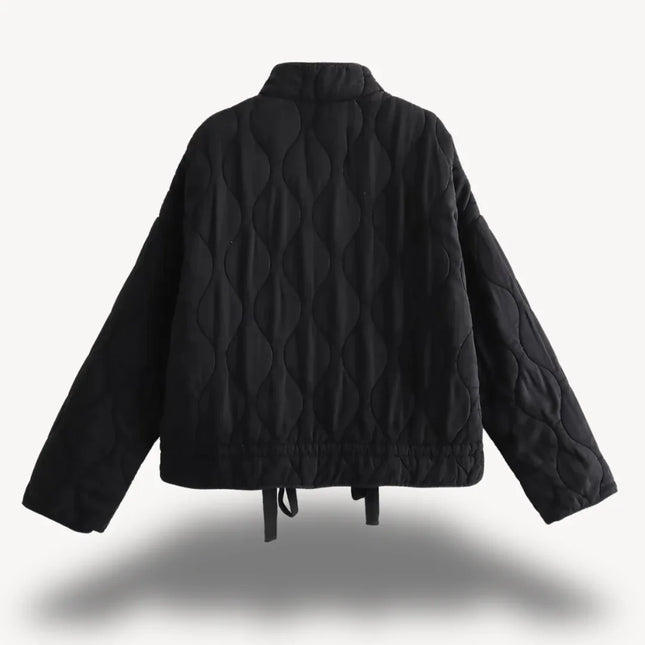 Women's Quilted Jacket Stylish Outerwear