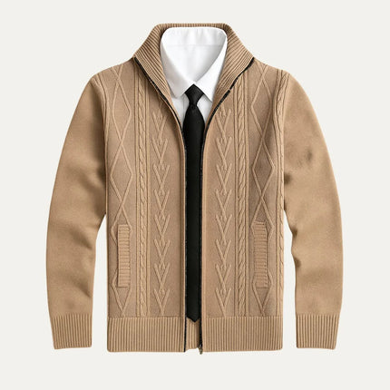 Men's Classic Cardigan Wool Blend