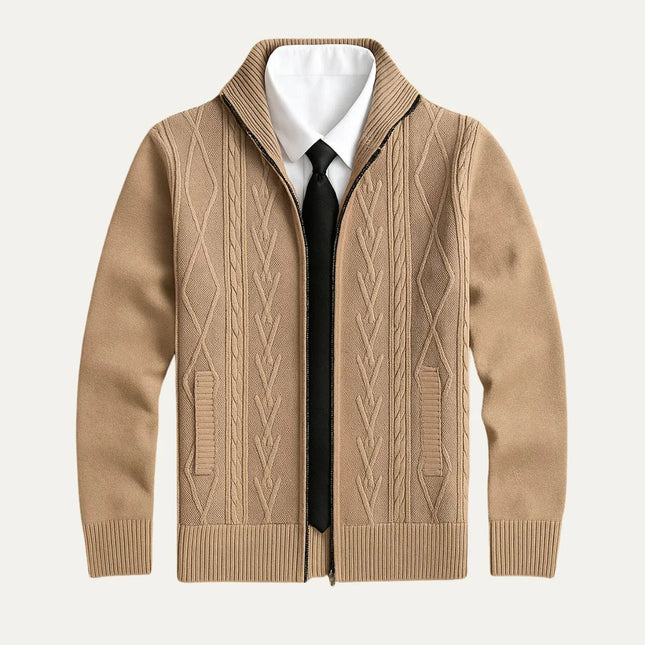 Men's Classic Cardigan Wool Blend