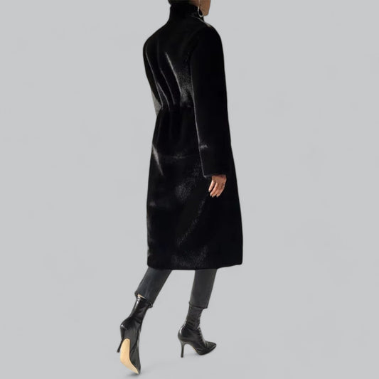 Women's Faux Fur Long Coat Luxury