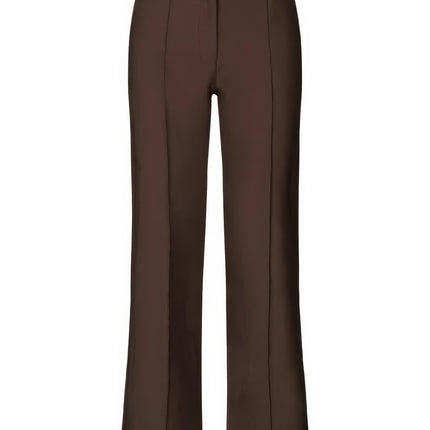 Women's Wide-Leg Trousers High-Waisted Tailored Fit Full Length
