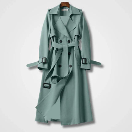 Women's Spring Trench Coat - Elegant Design for Formal Occasions