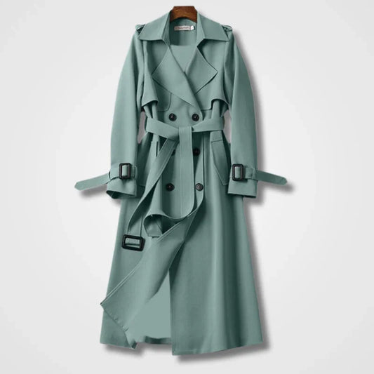 Women's Spring Trench Coat - Elegant Design for Formal Occasions
