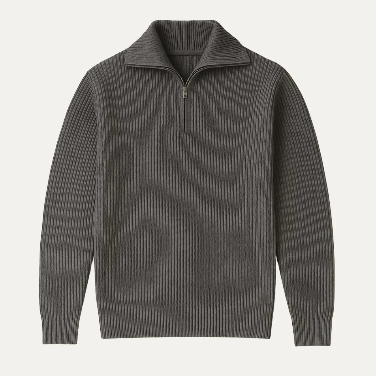 Men's Quarter Zip Jumper Merino Wool
