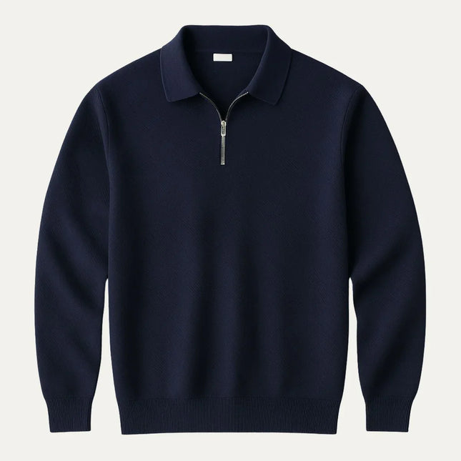 Men's Knit Quarter Zip Jumper