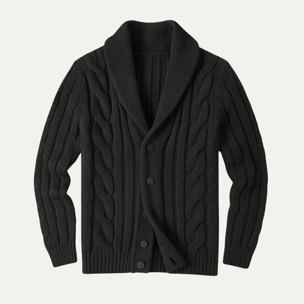 Men's Knitted Cardigan Sweater