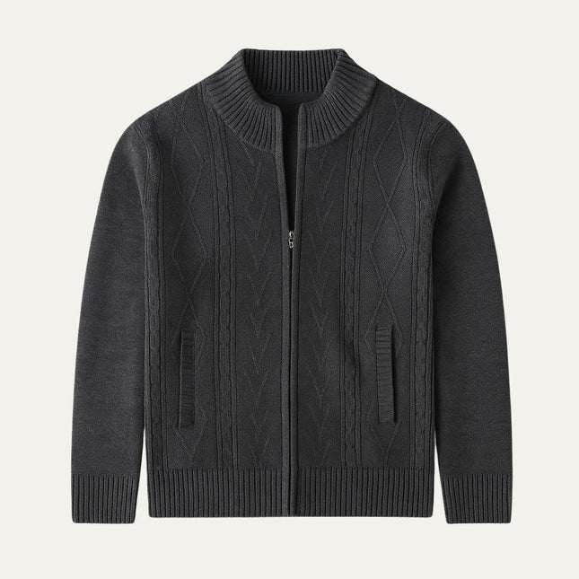 Men's Classic Cardigan Wool Blend