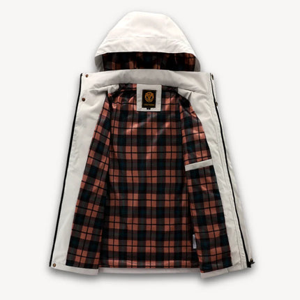 Men's Hooded Water-Resistant Winter Jacket