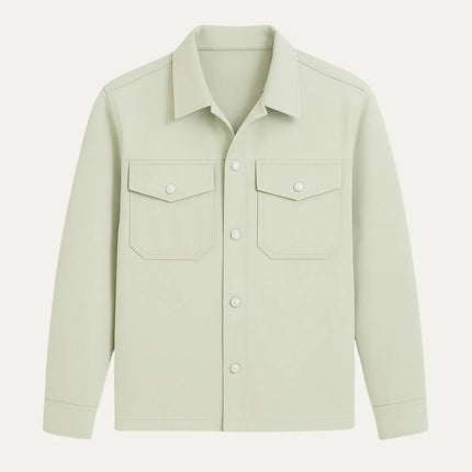 Men’s Lightweight Shirt Jacket Cotton